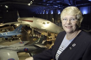 BBC photo of me in the FAA Museum, Yeovilton