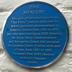 The Pinky's Blue Plaque