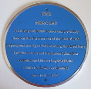 The Rising Sun plaque