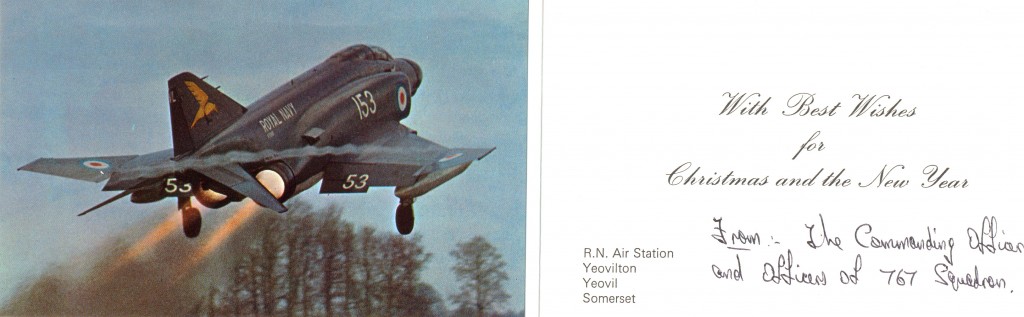 767 squadron Chistmas card